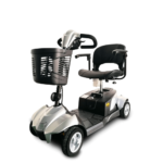 SilverEVRiderCityCruzerMobilityScooterSideView